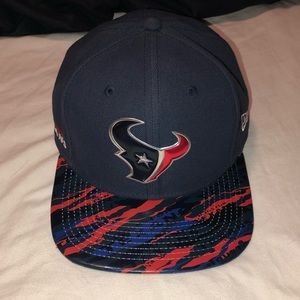 Texans flat bill hat